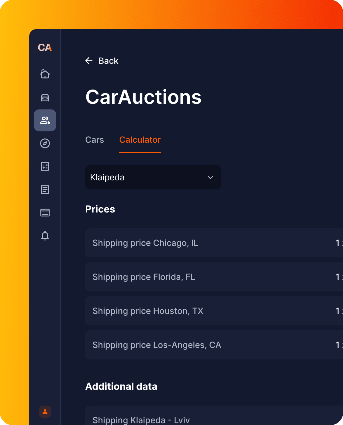 Dealer calculator